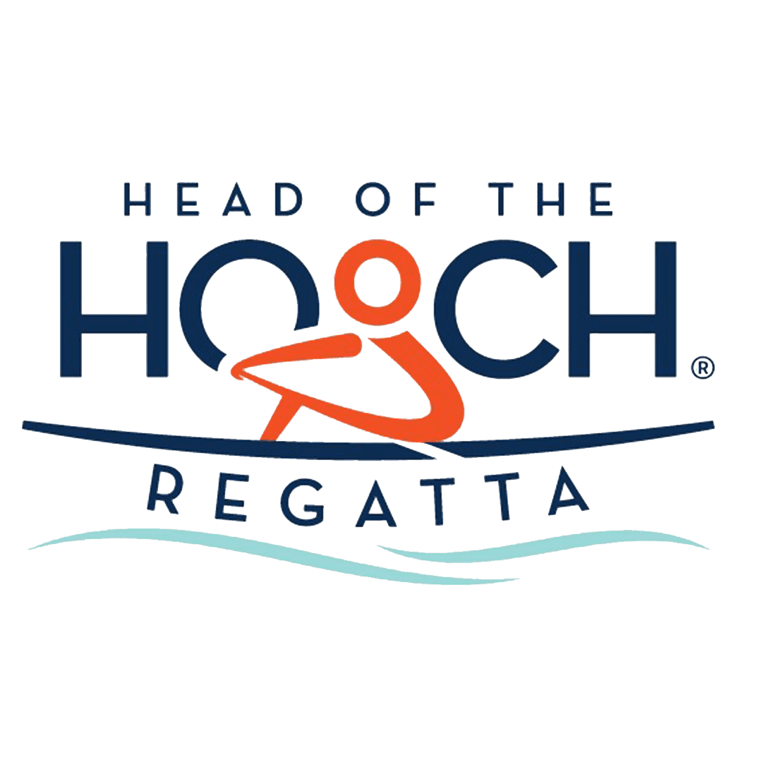 Logo for the Head of the Hooch Regatta rowing event.